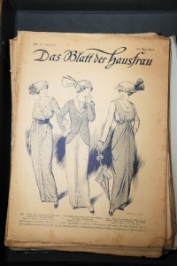 Modegeschichte Zeitschriftenaufbewahrung