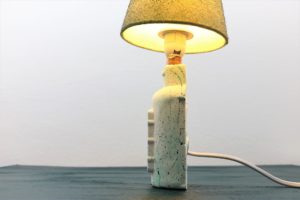 Shampooflaschen-Lampe