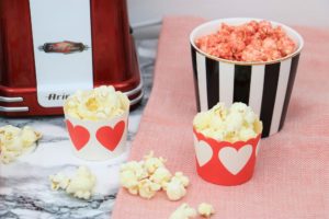 Valentinstag Geschenke süße Popcorn Varianten