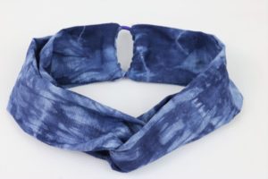 DIY einfärbiges Batik Haarband